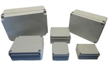 Gewiss Enclosure Weatherproof Junction Box IP56 Grey Plastic CHOOSE FROM 7 SIZES