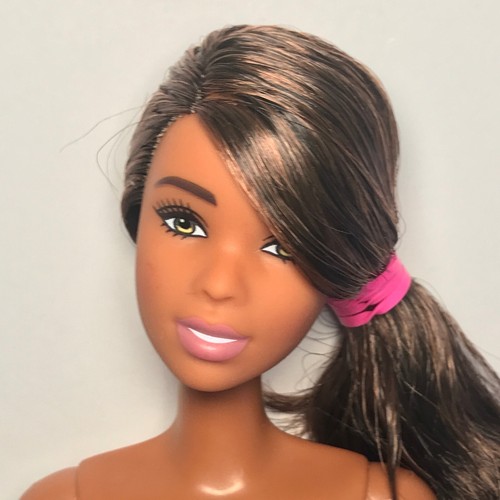Nude Barbie 2021 Hiking Hispanic Latina Brunette Articulated GRN66 Doll