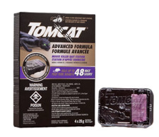 Tomcat Mouse Killer Bait Station – Advanced Formula | 4 x 28g Bait Blocks
