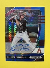 2020 Panini Prizm Baseball Draft Picks Blue Hyper Spencer Torkelson Auto RC🔥🔥