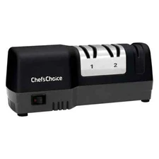 Chef's Choice Model 250 3-Stage Hybrid Knife Sharpener, Black