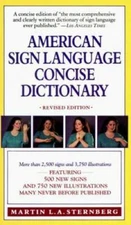 American Sign Language Concise Dictionary: Revised Edition - Paperback - GOOD