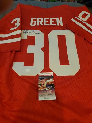 Ahman Green Signed Nebraska Cornhuskers Jersey (JSA COA