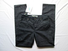 Jeans denim nuovi JFour SABRINA taglia 30 blu scuro lavaggio Italia designer taglio dritto