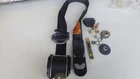 Seat belt front left black, VW Polo 86C 2F, No. 867857705B