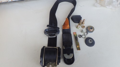 Sicherheitsgurt vorne links schwarz, VW Polo 86C 2F, Nr. 867857705B