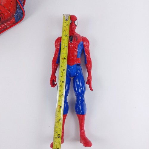 Spider-Man SET "Team Up" Rucksack mit Actionfigur 11" - leuchtende Farben - Bild 6 von 14