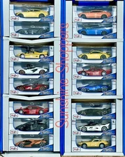 Maisto Diecast Special Edition 1:18 Scale Boxed Multiple Models - Free Shipping