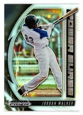 2020 Panini Prizm Draft Picks Power Surge #PDP169 Jordan Walker Silver Prizm