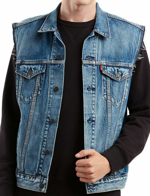 levis vest mens