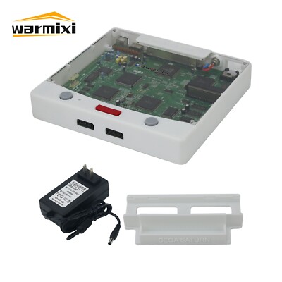 SAROO Saturn Game Programmer Hardware Drive-free Game Console w/ Power Adapter