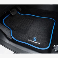 Autofußmatten-Set 4tlg.universele Allwetterfußmatten Passend für alle Autos Blau
