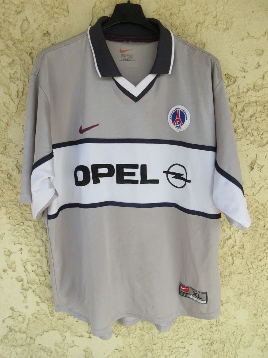 Maillot PSG Okocha Domicile 2001/2002 - Nike, Taille XL, Collector