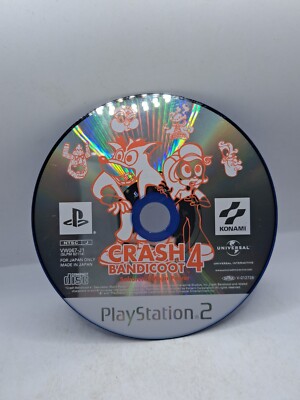 Crash Bandicoot 4 Sakuretsu! Majin Power PS2 Japan Import