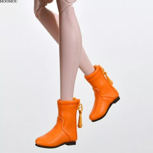 Nuevos Zapatos Ajustables 12" Pies Planos Muñeca Obitsu Fr6.0 Poppy Parker Barbie Interior 27*11MM - Imagen 6 de 83