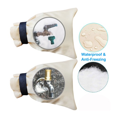 Faucet Winter Cover Waterproof Outside Faucet Cover Outdoor Water Faucet ideal - Bild 4 von 8
