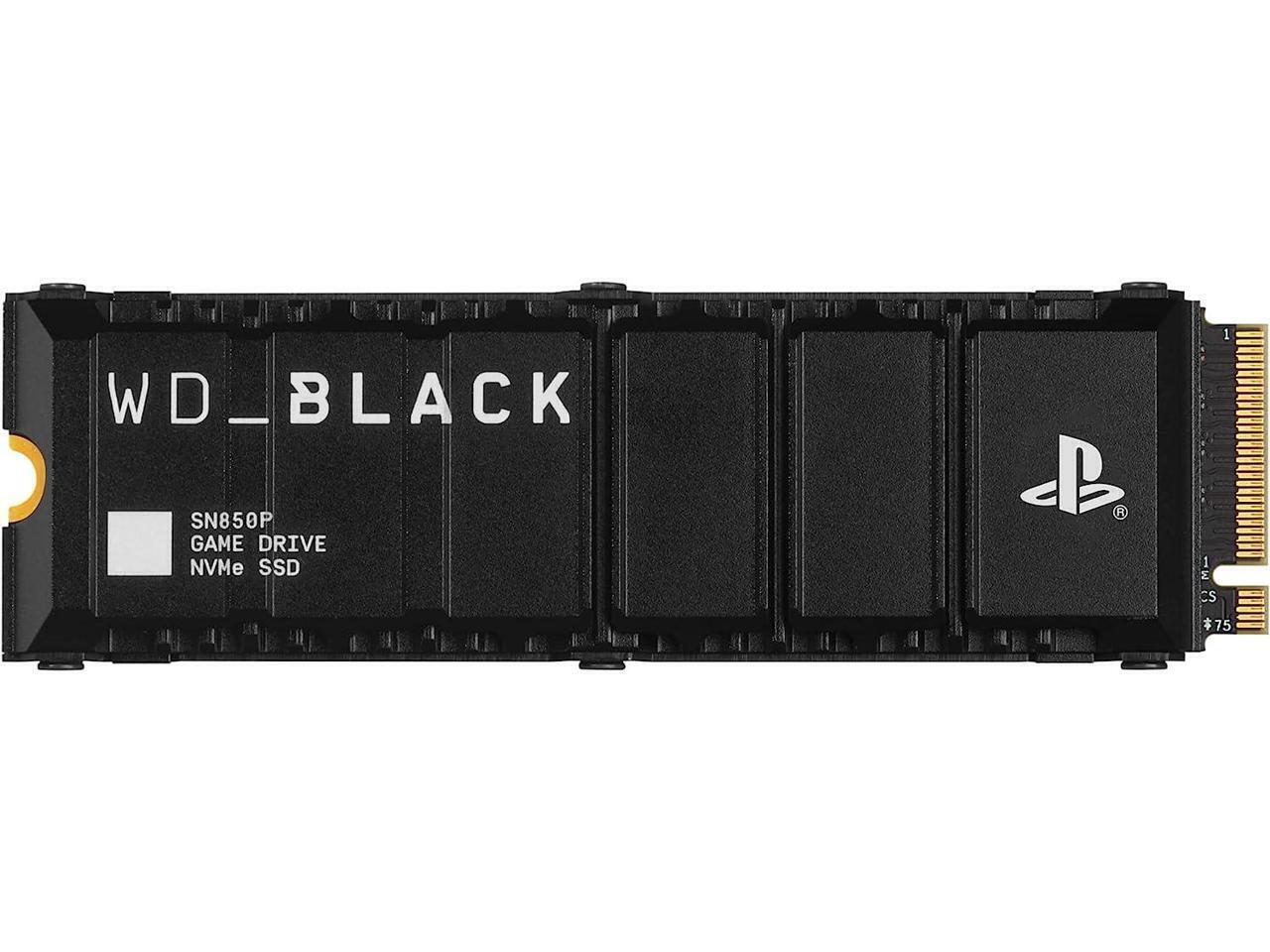 WD SN850P 4TB NVMe M.2 SSD for PlayStation 5 (Black) WDBBYV0040BNC-WRSN for  sale online