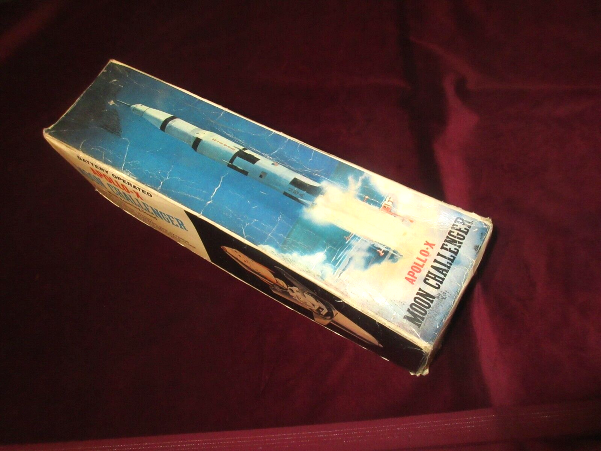 Amazing Vintage TN Toys Japan Apollo-X Moon Challenger