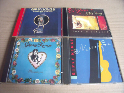 4 x Gipsy Kings - Mosaique + Love & Liberte + Luna De Fuego + Mosaique