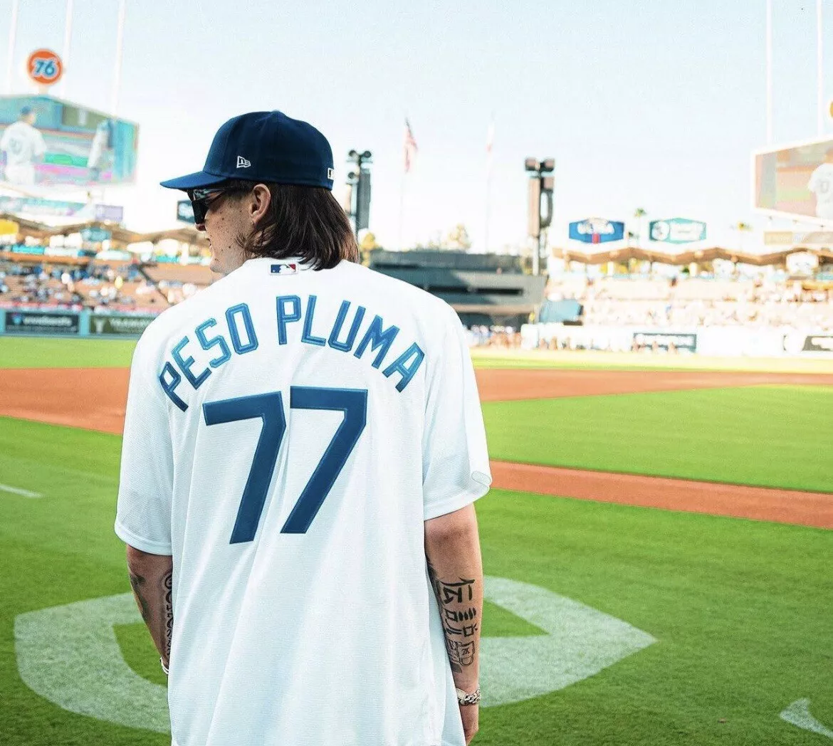 Peso Pluma Jersey Baseball Dodgers jersey