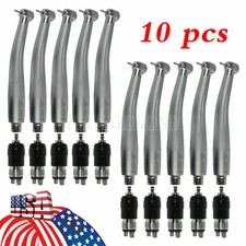 10 Pcs NSK Style Dental High Speed Turbine Handpiece 4 Hole Quick Coupling YBNK4