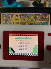 Famicom NES Game YH705 7in1 Mario Series