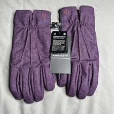 Lululemon City Keeper Gloves NWT L/XL Purple Black HTGT  Fleece Lined