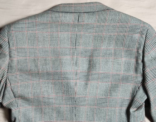 Ralph Lauren Wool Houndstooth Check Blazer Men's Regular Brown Coat Size 40 - Picture 6 of 24