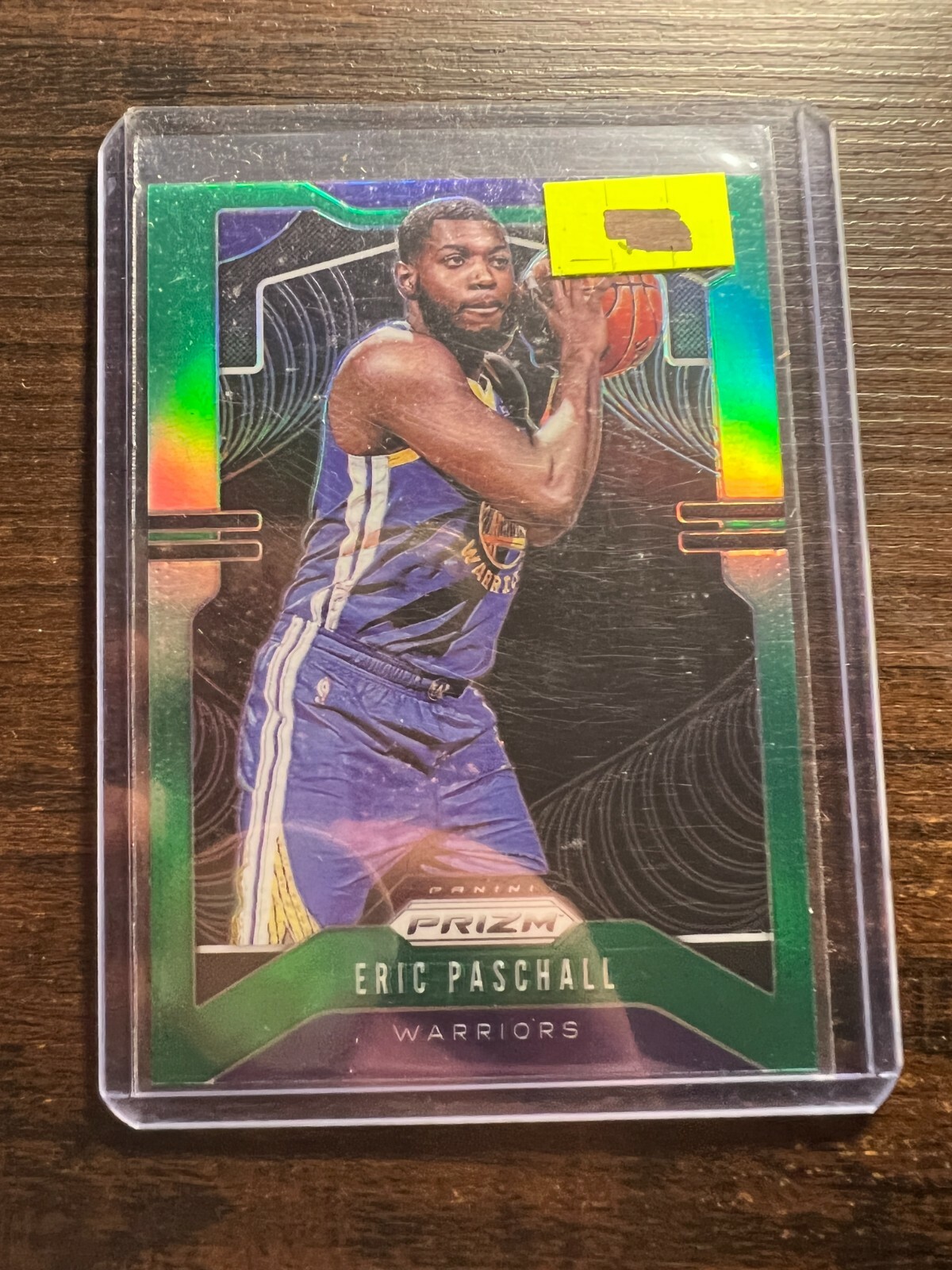 A90,580 - 2019-20 Panini Prizm Prizms Green #279 Eric Paschall