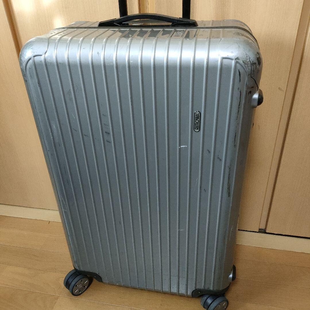 REMOWA リモワSALSAシルバー 4輪スーツケース　82L Amazon | (リモワ)RIMOWA スーツケース スポーツマルチホイール