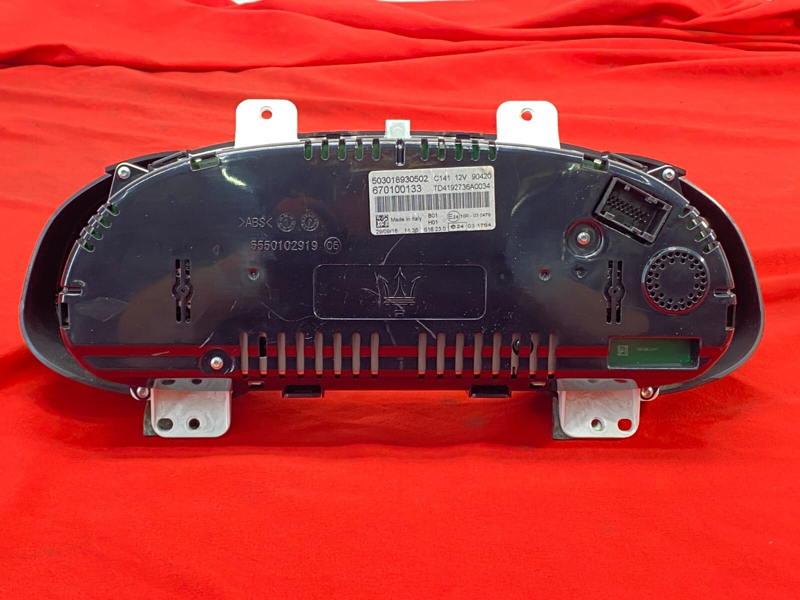 17-21 Maserati Quattroporte Dash Instrument Cluster Speedometer Gauge Panel OEM✅