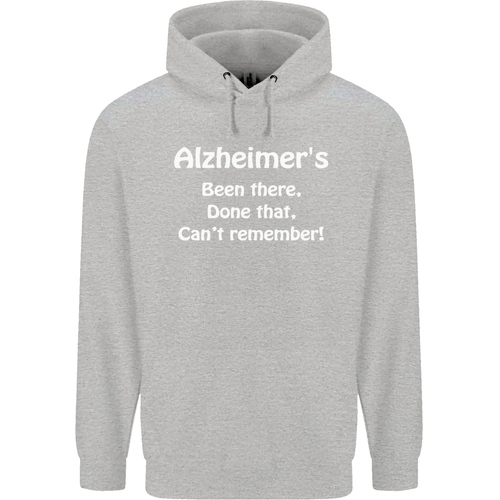 Alzheimers Been There Cant Remember Funny Childrens Kids Hoodie - Picture 9 of 84