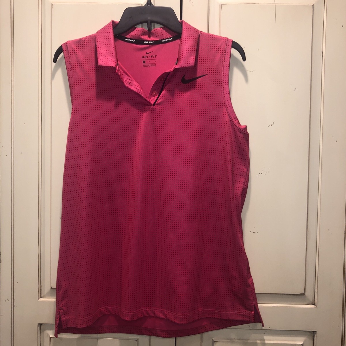 nike sleeveless polo