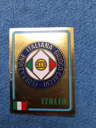 Panini UEFA EURO 1984 France 84 Europei, badge sticker #238 Stemma Italy Italia
