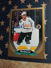 2020-21 Parkhurst Hockey  David Pastrnak All Star Bruins #230 Gold Parallel SP