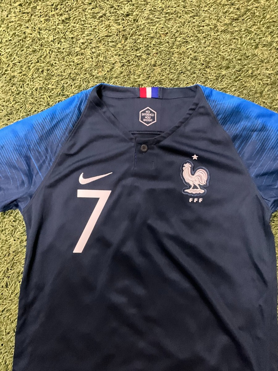 Nike France Youth (Kids) Home Jersey 2018 Legend Griezmann