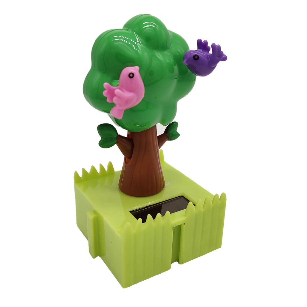 Creative Solar Powered Shaking Head Dancing Car Ornament Toy eBay