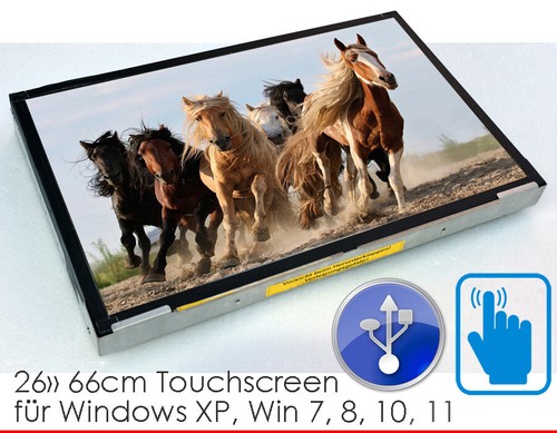 26" 66cm MONITOR OPENFRAME VGA NOVOMATIC 1920x1200 FULL HD 16:10 PANTALLA TÁCTIL М28 - Imagen 3 de 8