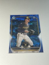 2023 Bowman Chrome Sapphire Edition Kevin Ereu BB1317 Milwaukee Brewers #BCP-229