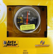 Auto Meter 3403 Ultra Lite Vacuum Boost Mechanical Gauge 2 58 30 In.hg 30 Psi