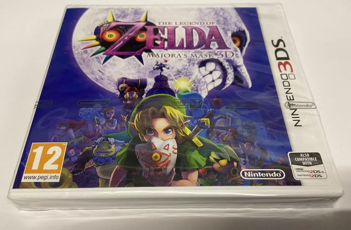 The Legend of Zelda Majora's Mask 3D Nintendo 3DS - Brand New Free