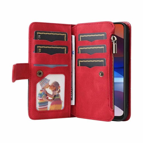 For Motorola Moto G Power 2021 G Play G20 Wallet Card Holder Leather Case Cover - Picture 38 of 43
