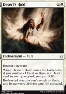 Desert's Hold - Foil x1 - Hour of Devastation - NM-Mint, English - Hour of Devas