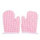 2Pcs Kids Oven Mitts Kids Baking Gloves Heat Resistant Gloves for Safe Cooking