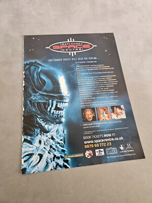 TPEEP268 MAGAZINWERBUNG 11X8'' INTERNATIONAL SPACE CENTER - SCI-FI WEEKEND 