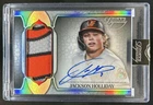 2025 Topps Dynasty Jackson Holliday Patch Auto Autograph Silver #/5 Orioles