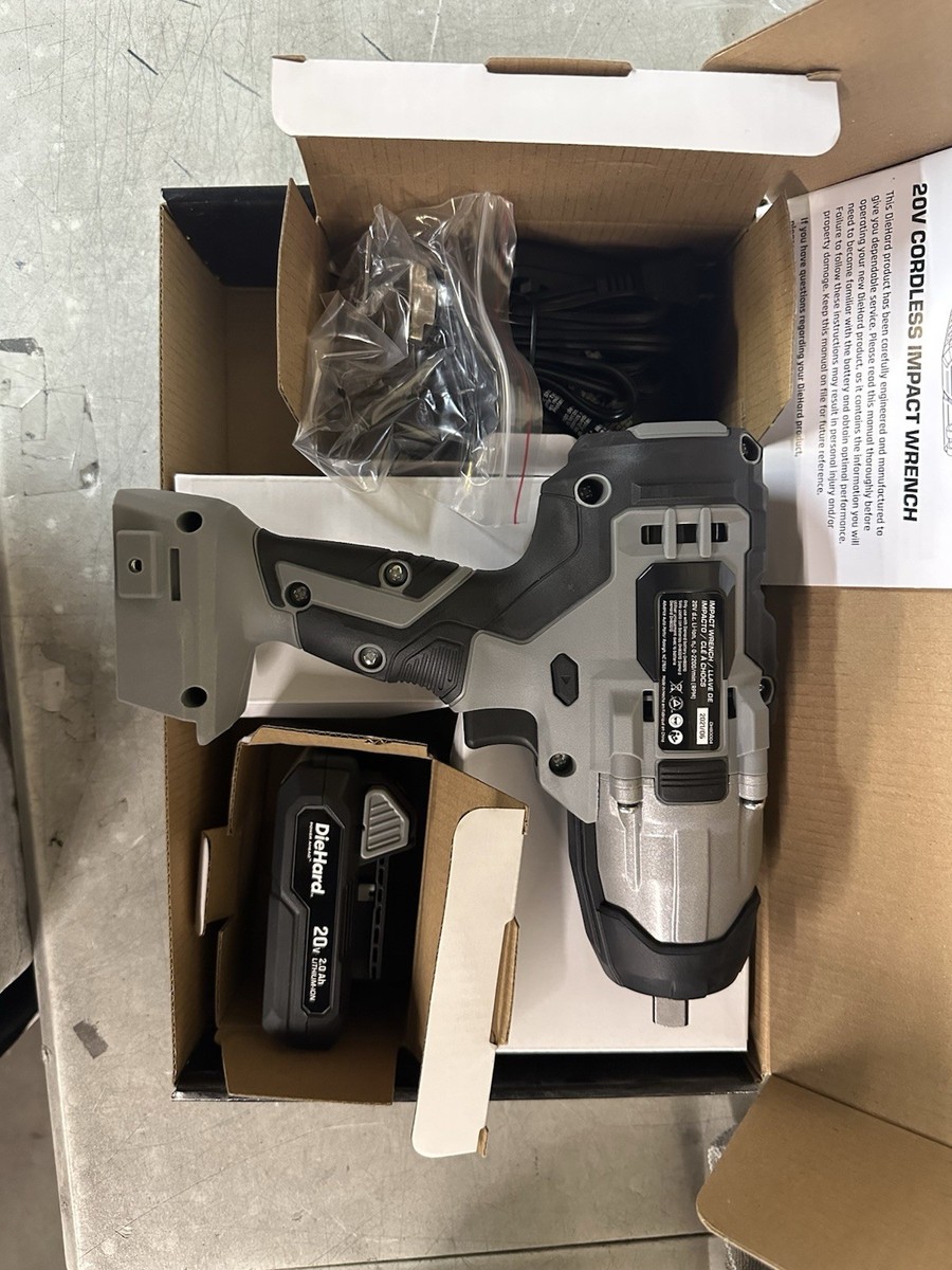 NEW DieHard 20v 1/2” Cordless Impact Wrench PN: DH80004 | eBay