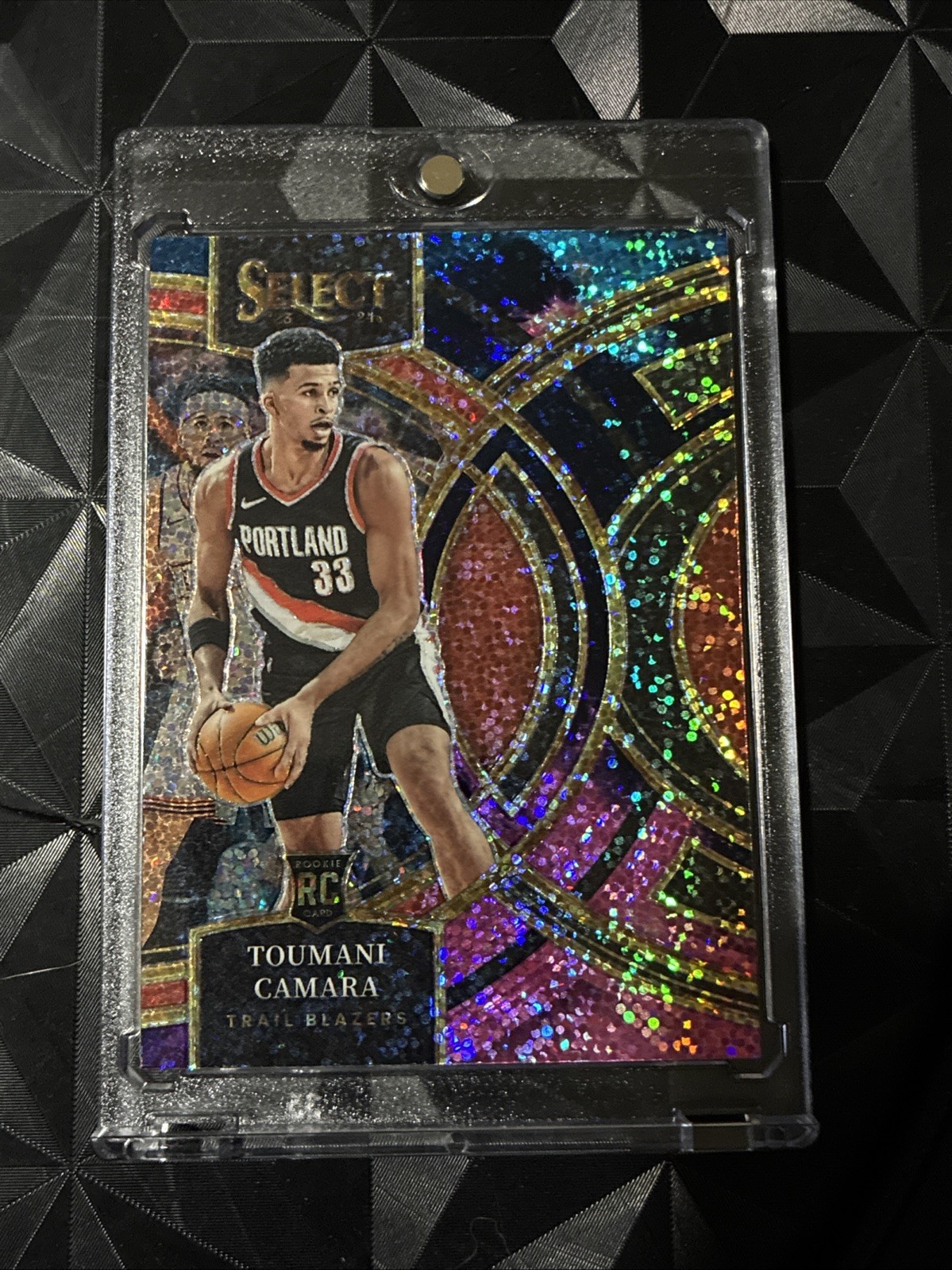 2023 Panini Select Cosmic Prizm #115 Toumani Camara RC Rookie 