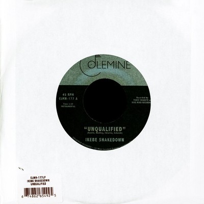 Ikebe Shakedown - Unqualified/ Horses Black Vinyl Edition (2020 - US - Original)