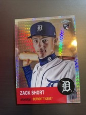 2022 Topps Chrome Platinum Anniversary - Zack Short #291 Prism Refractor (RC)